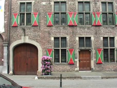 Goch : Steinstraße, Haus zu den fünf Ringen, Detail